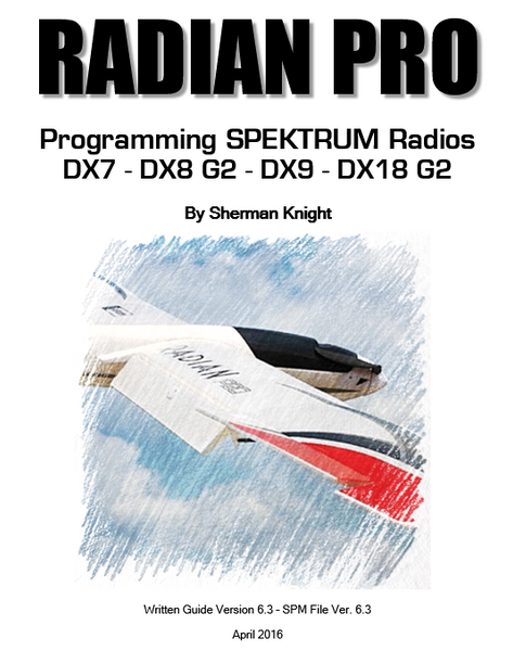 Radian Pro for the DX7, DX8 G2, DX9 and DX18 G2